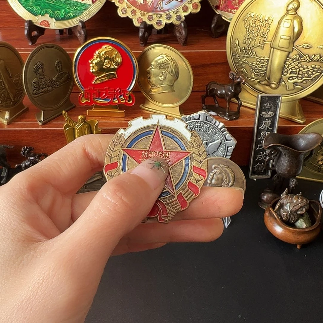 金属黄铜铜章链接