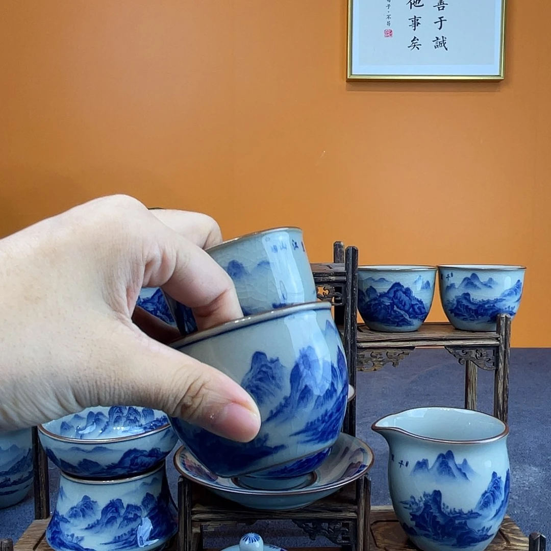 言***景德镇陶瓷六个客杯➕一个主人杯