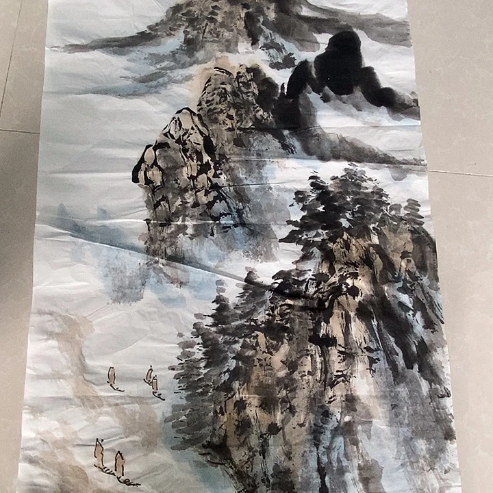 国画孙玉华三尺山水