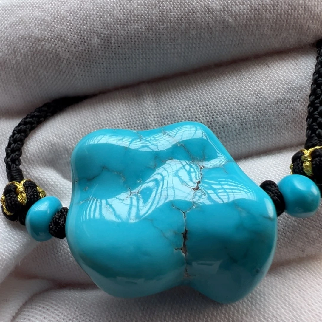 绿松石未镶嵌配饰24.6*25.8