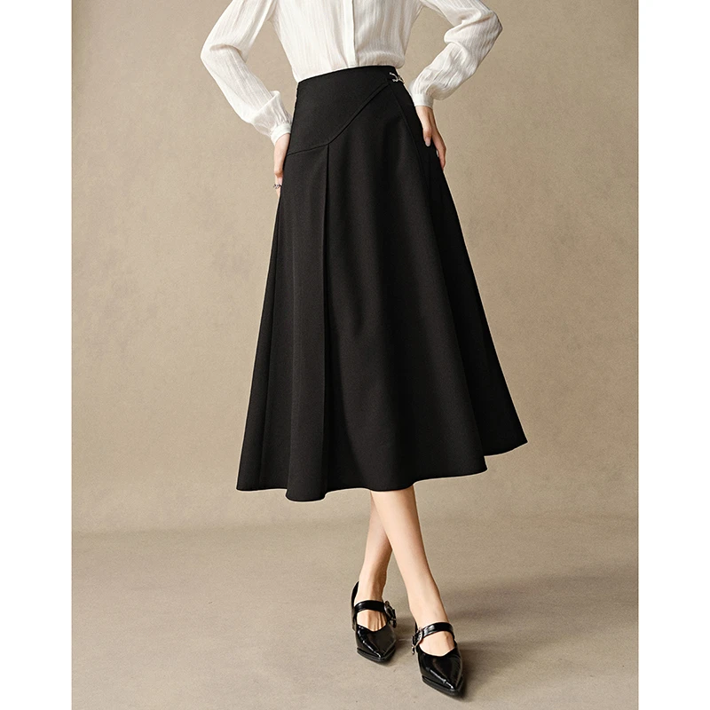 晚白【粉丝专享】2025春半裙半身裙24120702