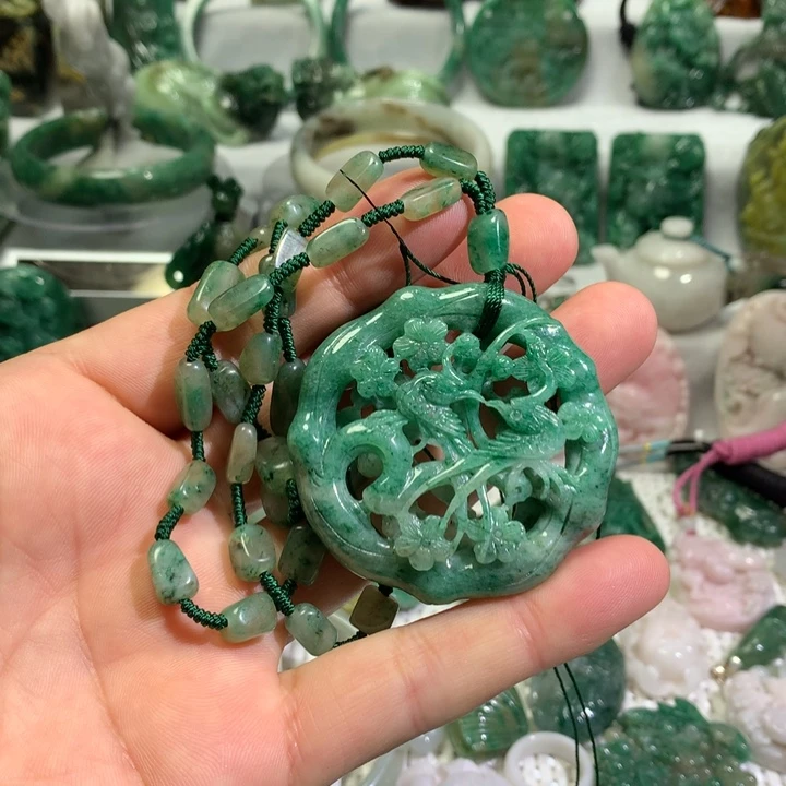 【闪购商品】独山玉颈饰未镶嵌吴*-