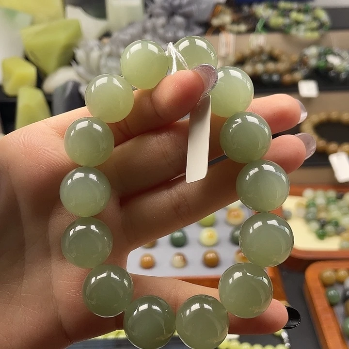 和田玉（糖玉）未镶嵌手链