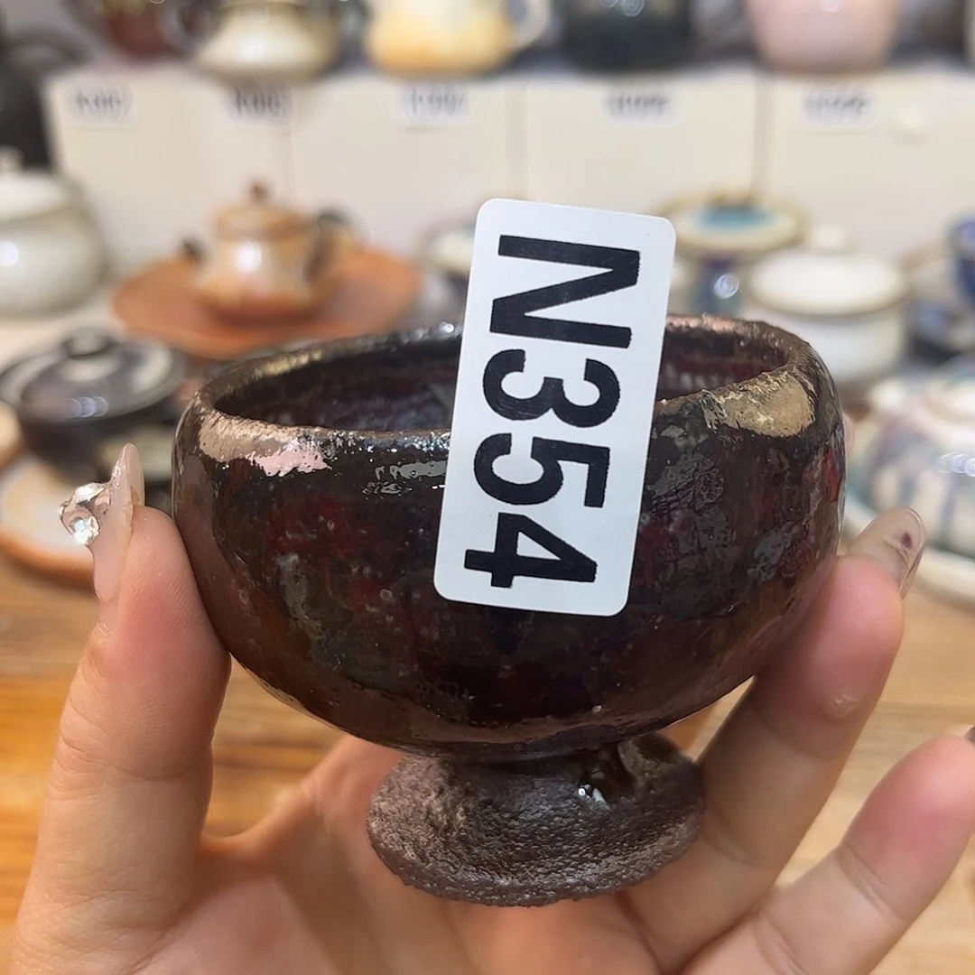 朱泥茶杯秦*陶瓷艺术