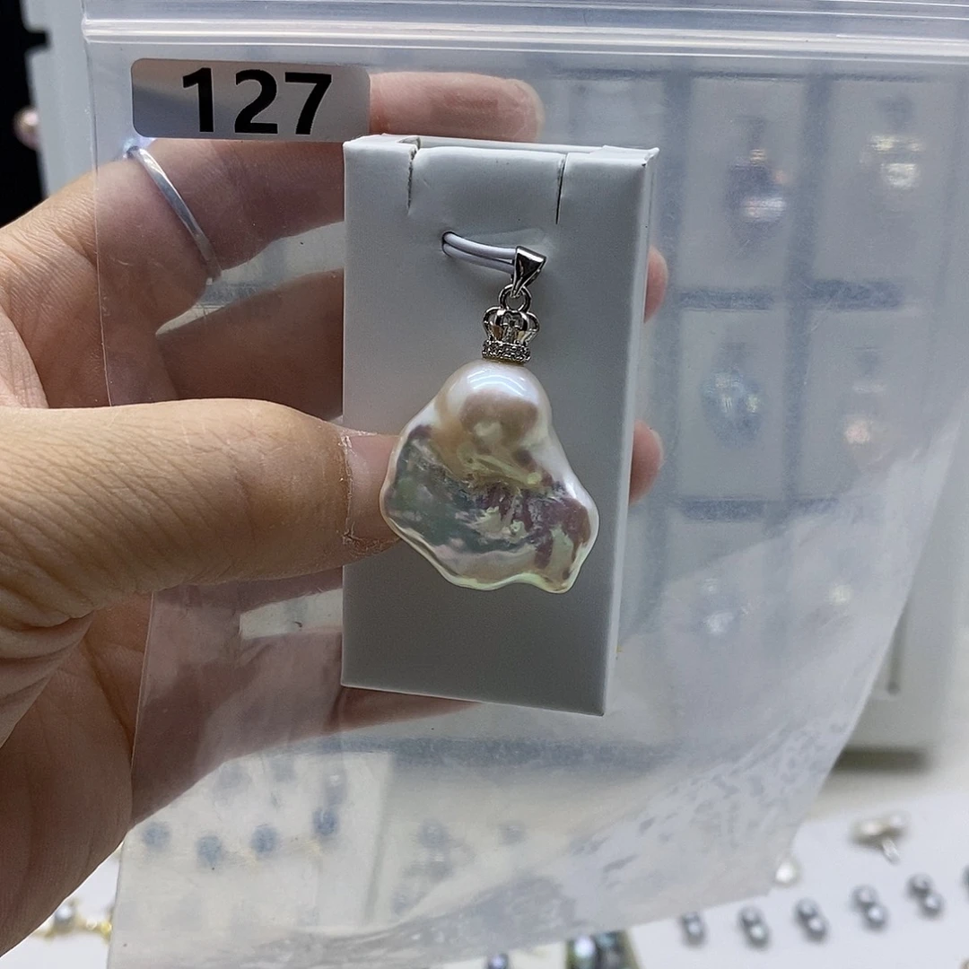 颈饰合金淡水珍珠