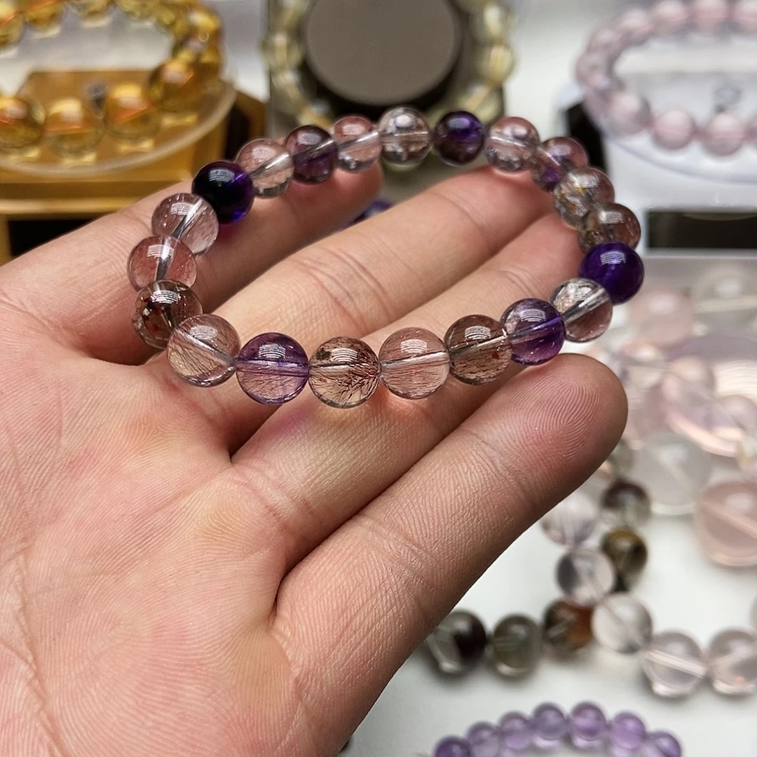 水晶手链未镶嵌有***光默认微瑕