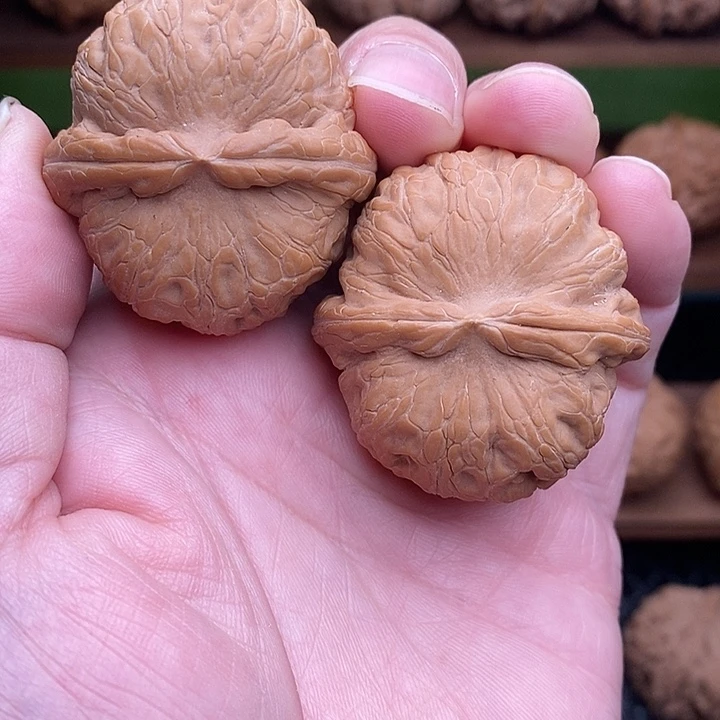 吊坠文玩核桃无修元宝