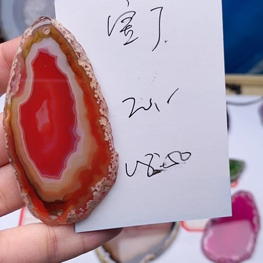 玛瑙/玉髓颈饰未镶嵌宝*