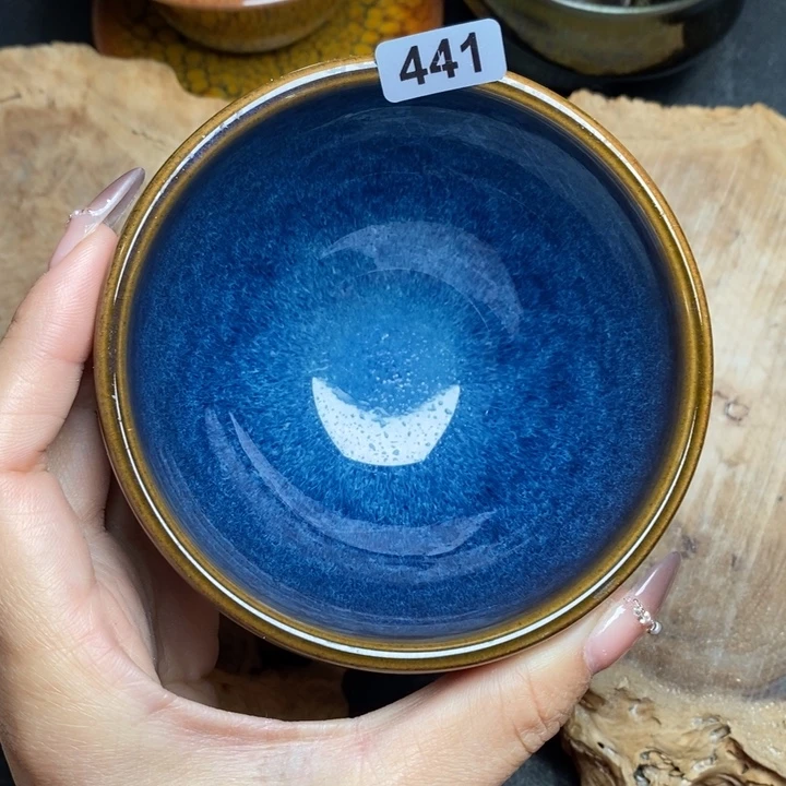 茶盏建窑建盏主人杯441