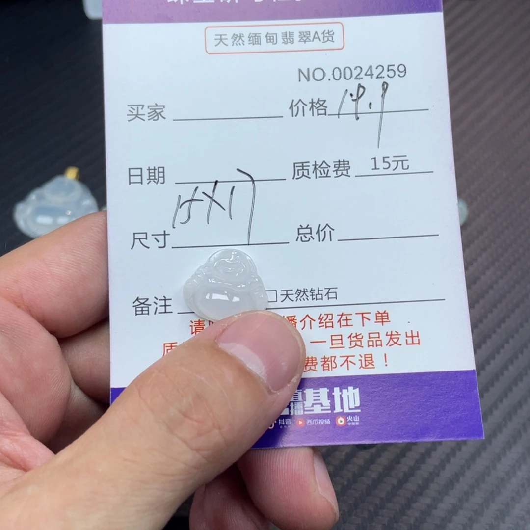 翡翠未镶嵌颈饰11111