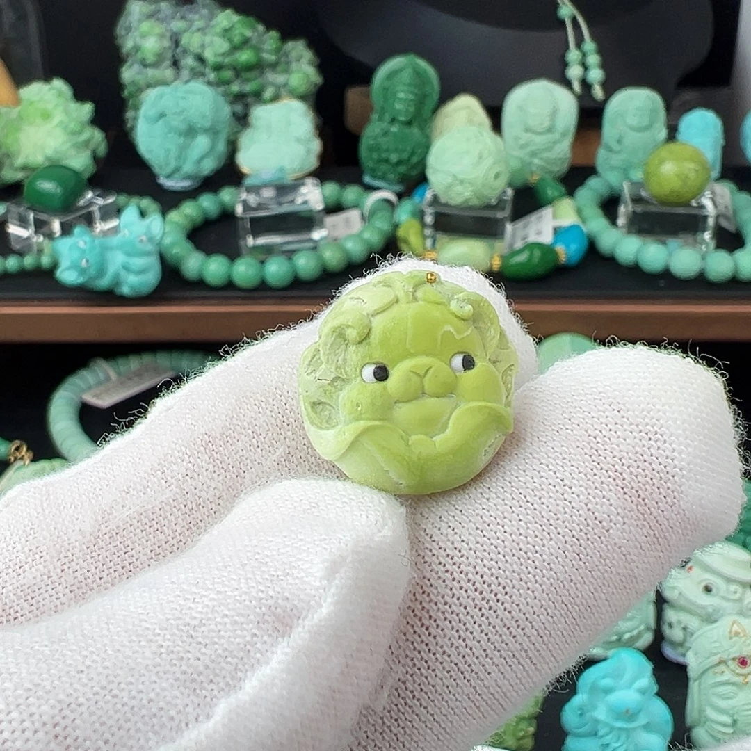 绿松石未镶嵌绿松石主播万丽