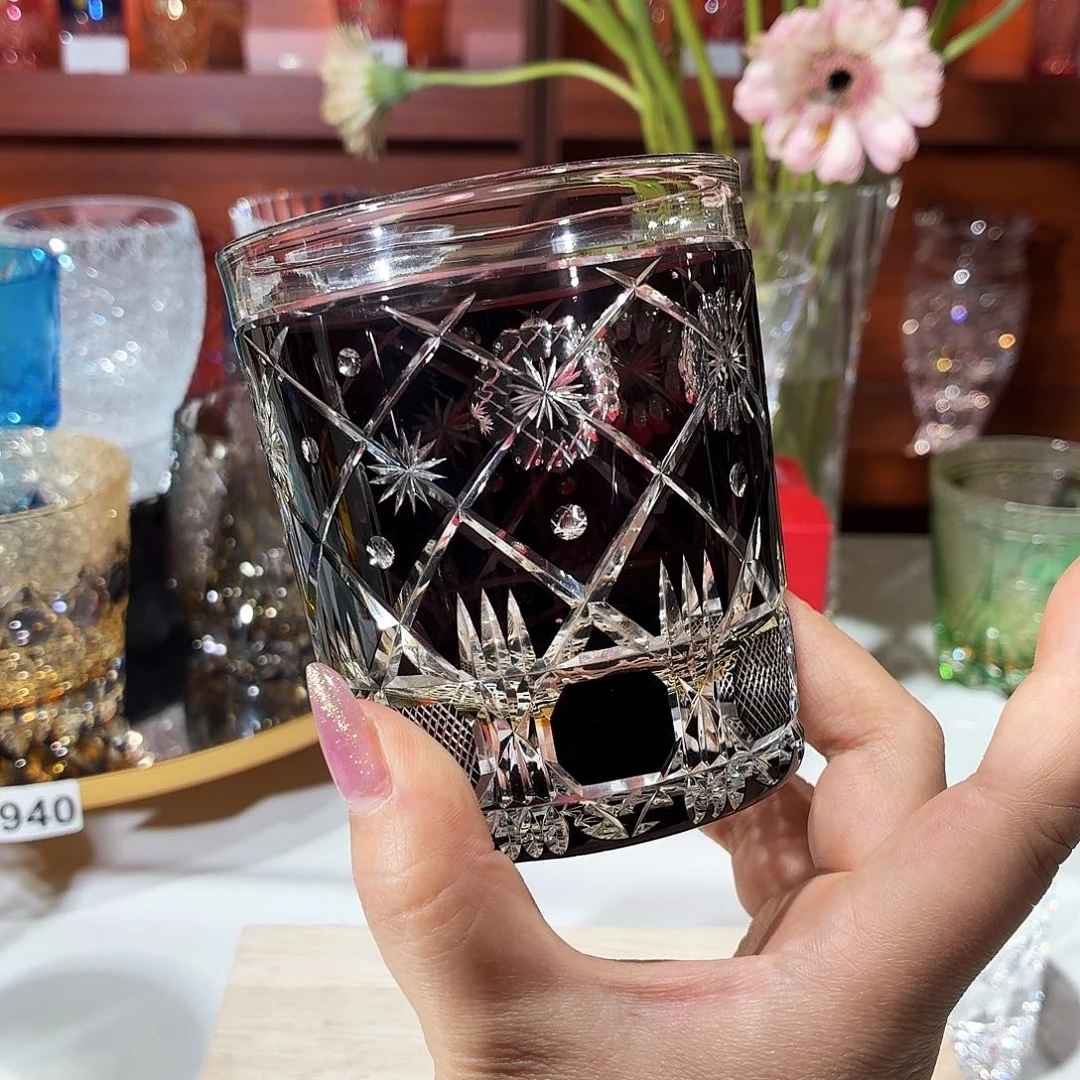 琉璃手工艺品花笼纹