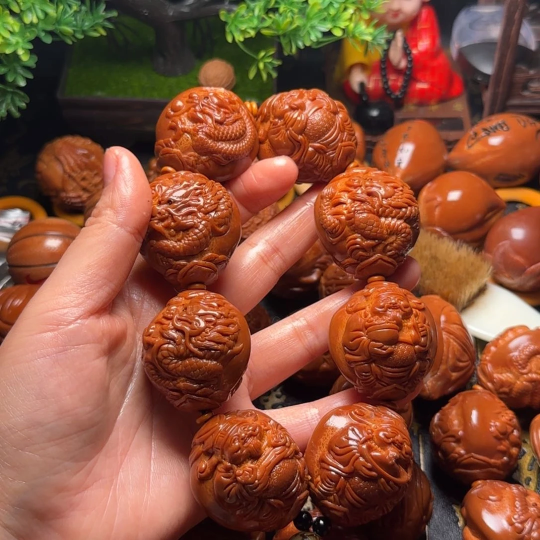 橄榄核手串/手链爱***?龙财