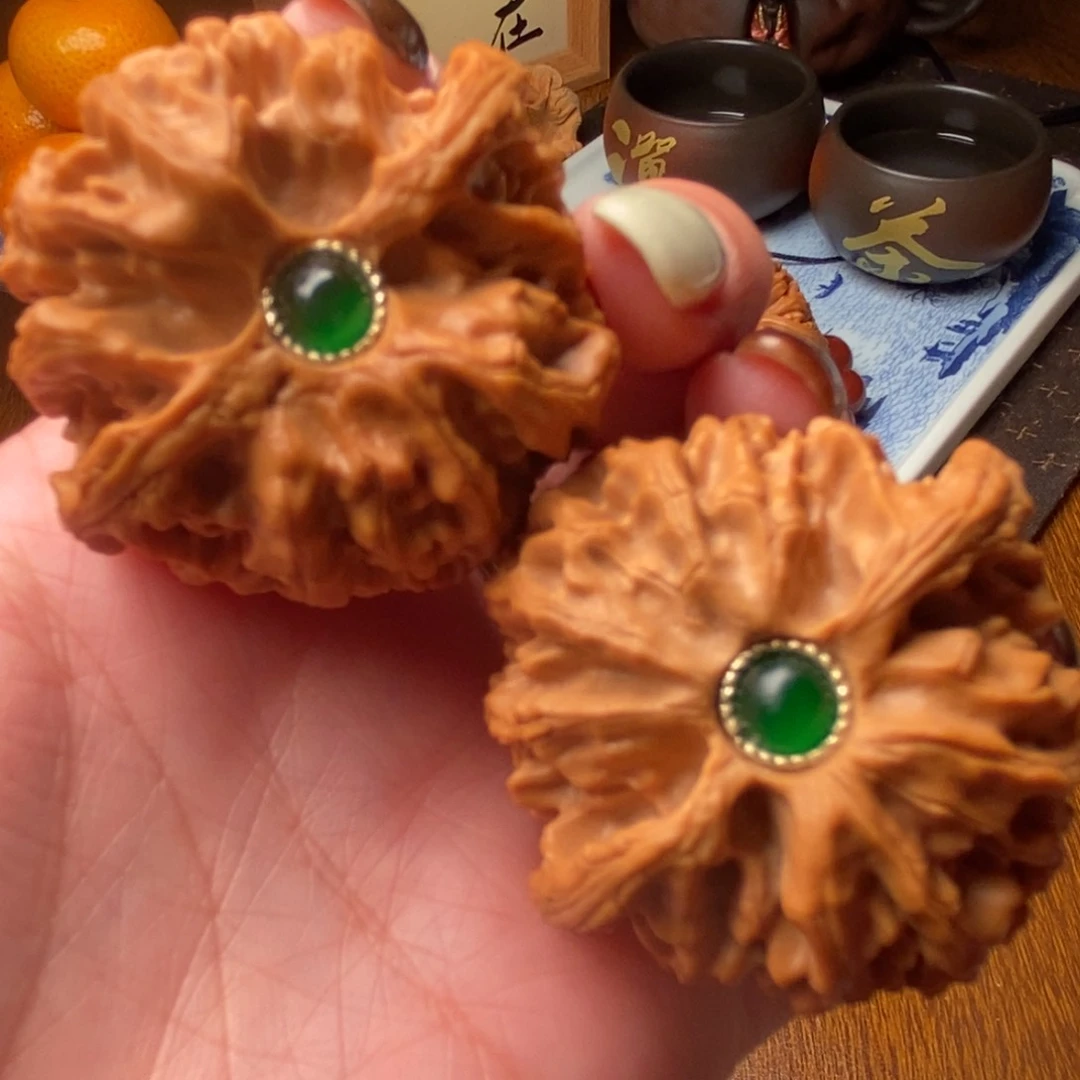 把件文玩核桃44尺寸苹果园