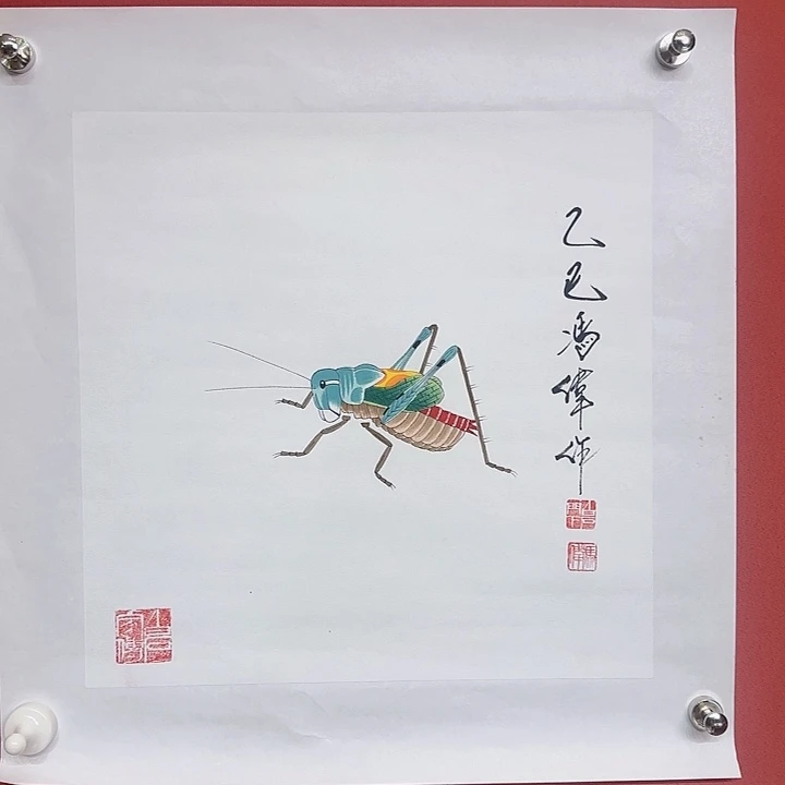 国画冯伟老师手绘作品