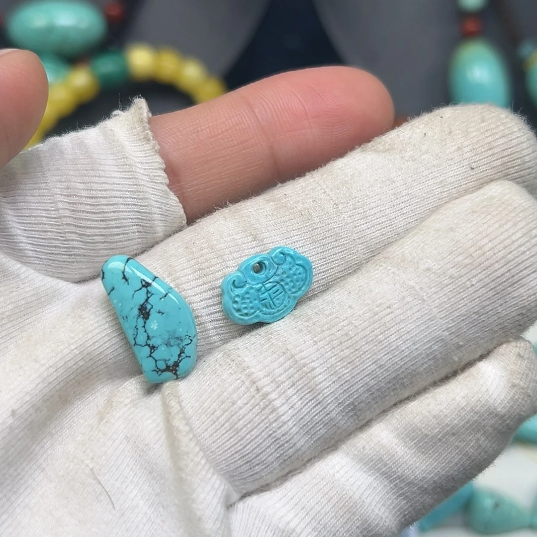 绿松石珠宝奇石未镶嵌大****活