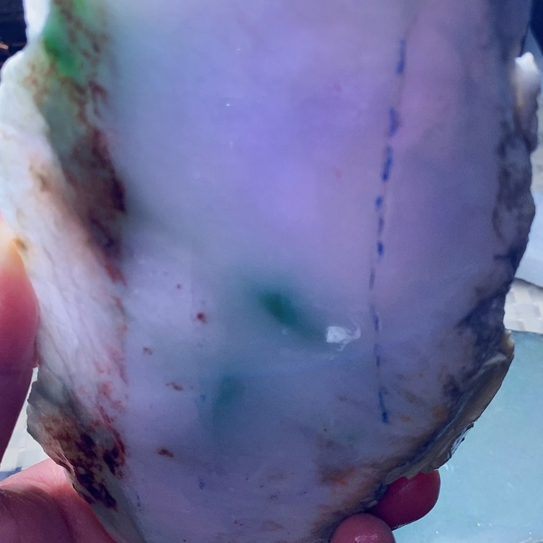 翡翠未镶嵌颈饰589