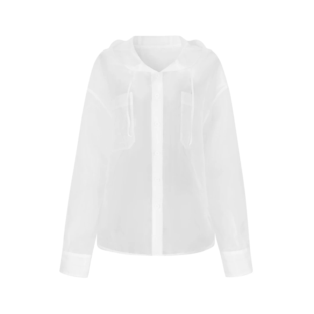 ANNAMOOER · 设计师品牌白色防晒服 AM72W01