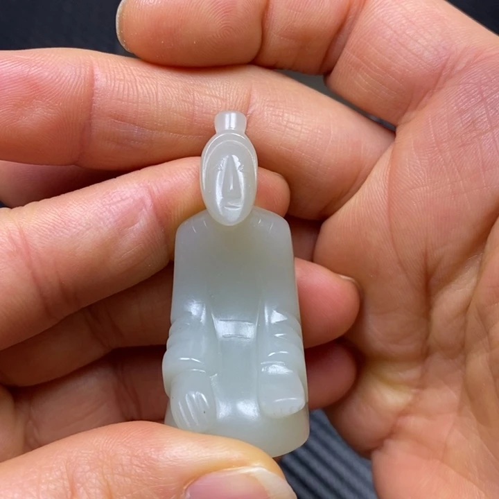 和田玉挂件未镶嵌萧*