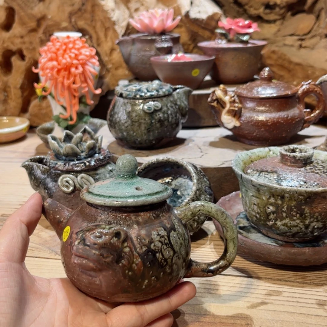 【闪购商品】柴烧茶具手工茶壶218