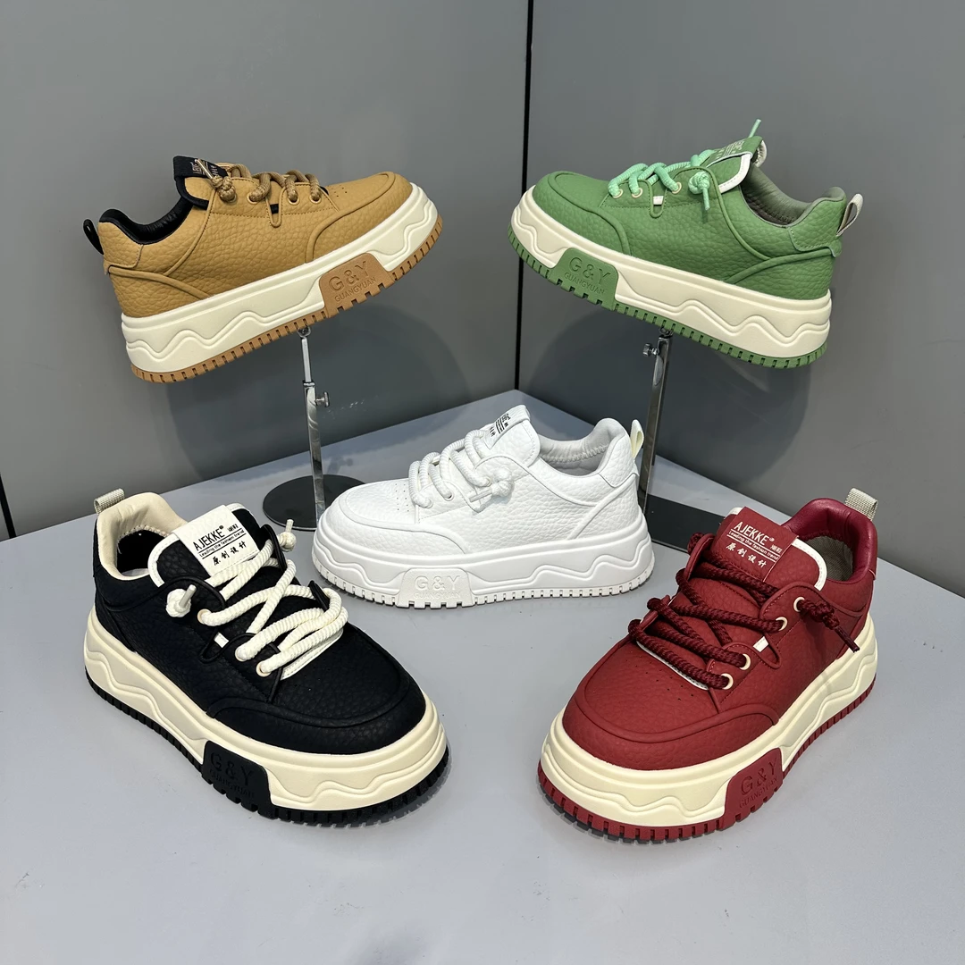欧洲站潮男必备日常舒适秋冬季加厚多巴胺色舒适休闲日常百搭潮鞋