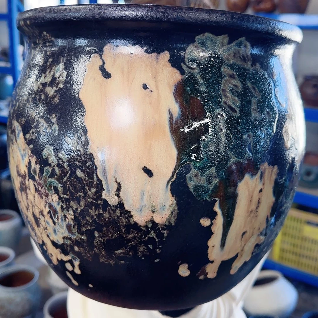 花盆紫砂高25口25