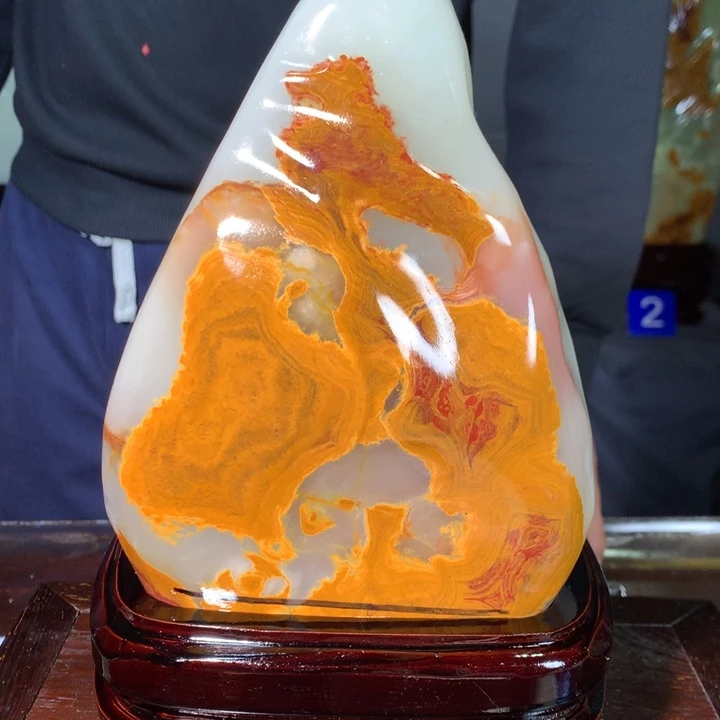 石材天然原石摆件