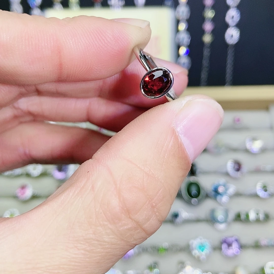 【闪购商品】未镶嵌戒指石榴石