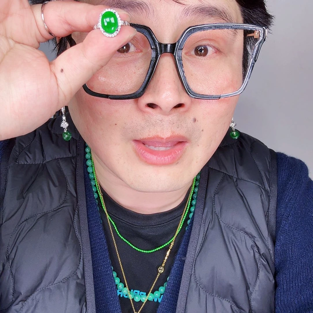 翡翠颈饰未镶嵌一个