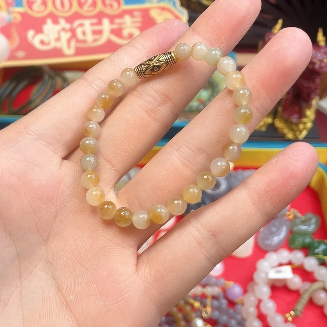 和田玉手串未镶嵌