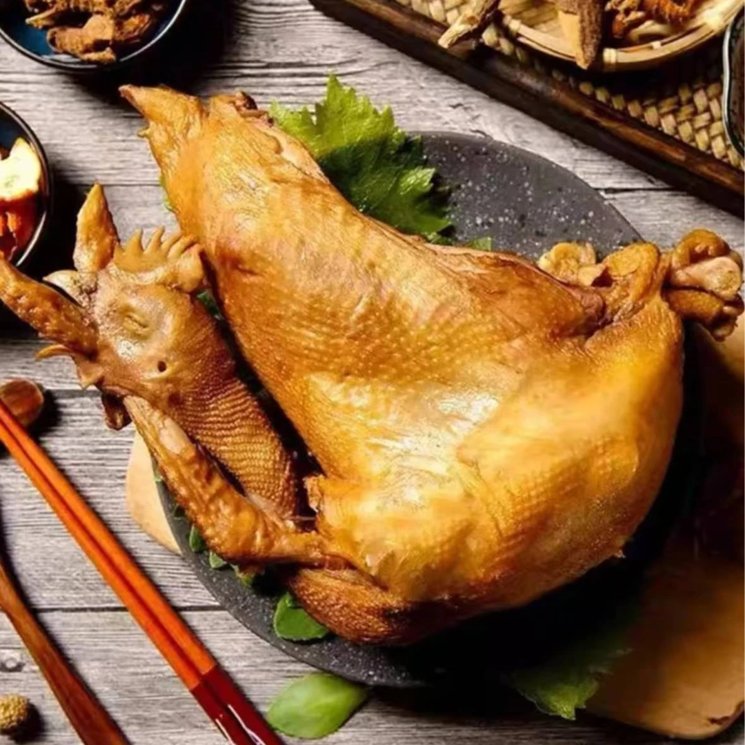 【买一送一】五香烧鸡鸡肉零食卤味熟食开袋即食