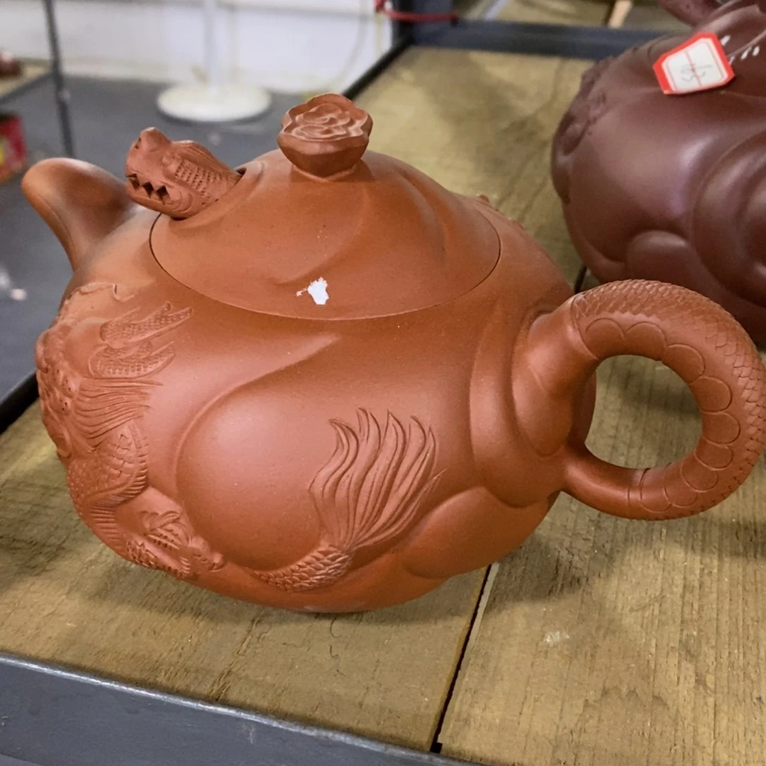 紫砂茶壶原矿手工164