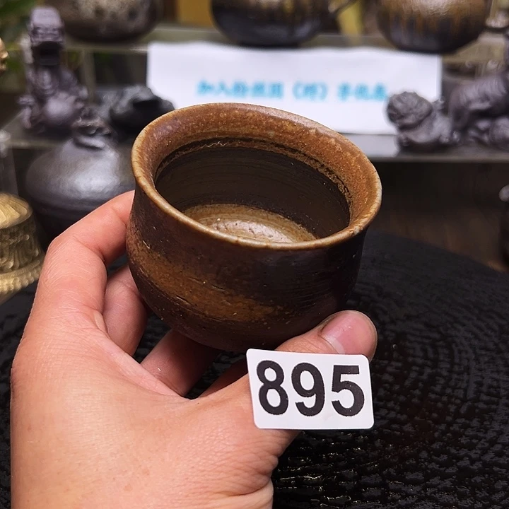 杯泥舍柴烧精品茶器