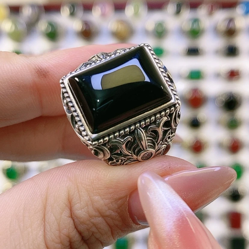 【闪购商品】未镶嵌戒指玛瑙/玉髓