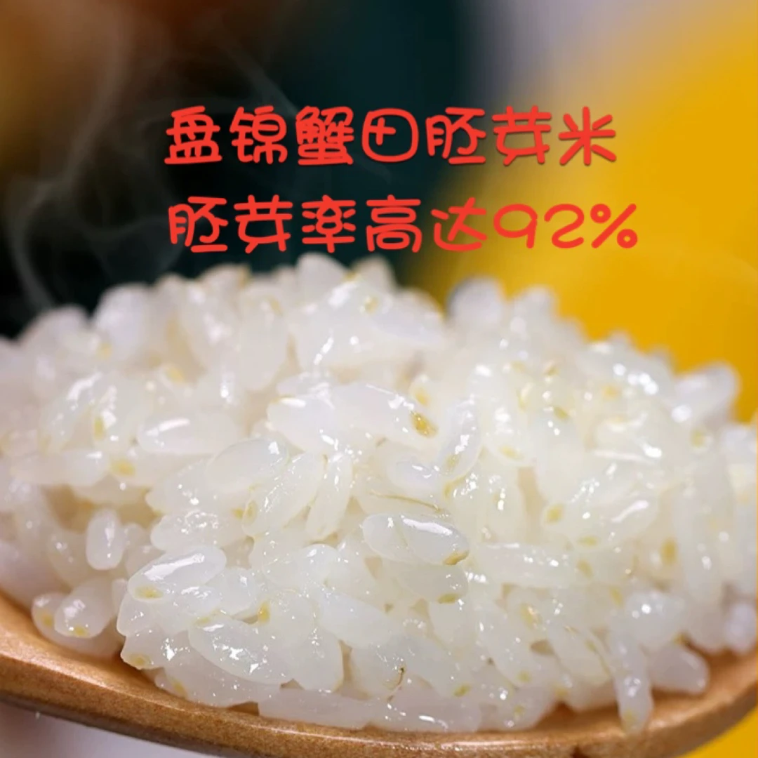 【新人支持试吃5斤】盘锦蟹田胚芽米胚芽率高达92%2025年现磨新米