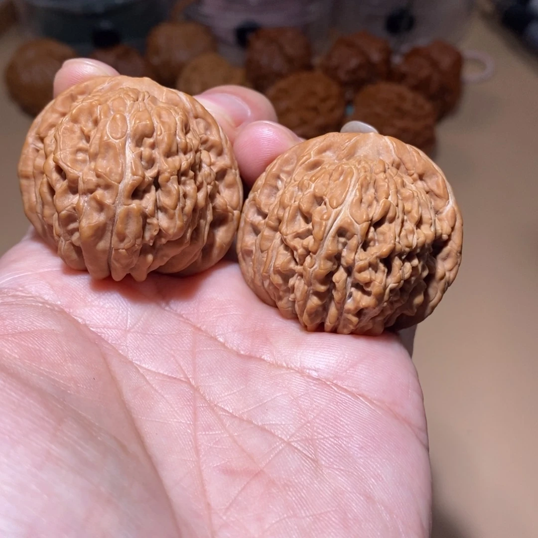 文玩核桃把件全品无修40尺平谷四座楼