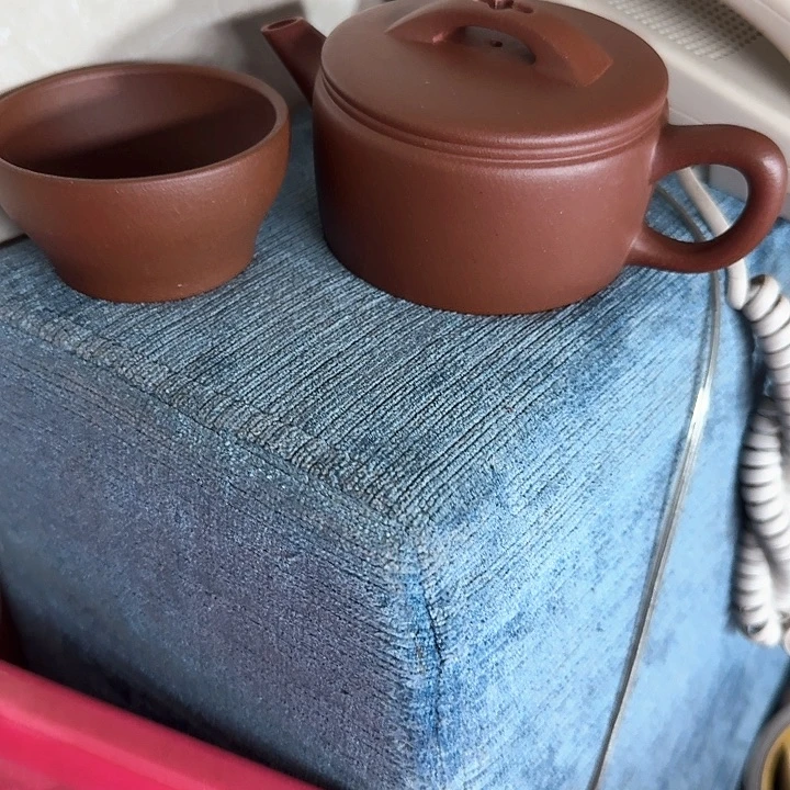 吾***阳茶壶紫砂底槽青汉瓦170cc半手