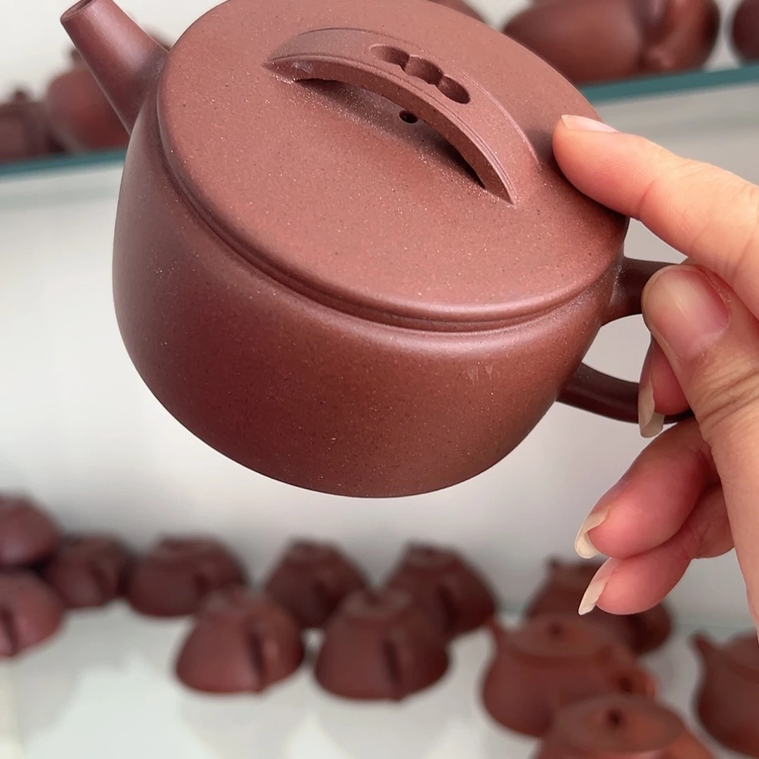 紫砂茶壶黄龙山原矿底槽青220