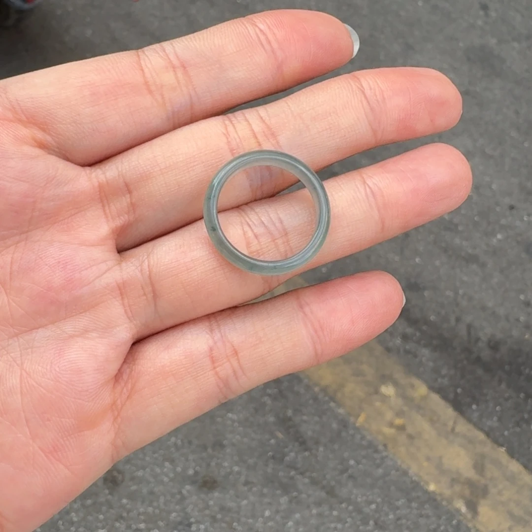 未镶嵌戒指翡翠天然