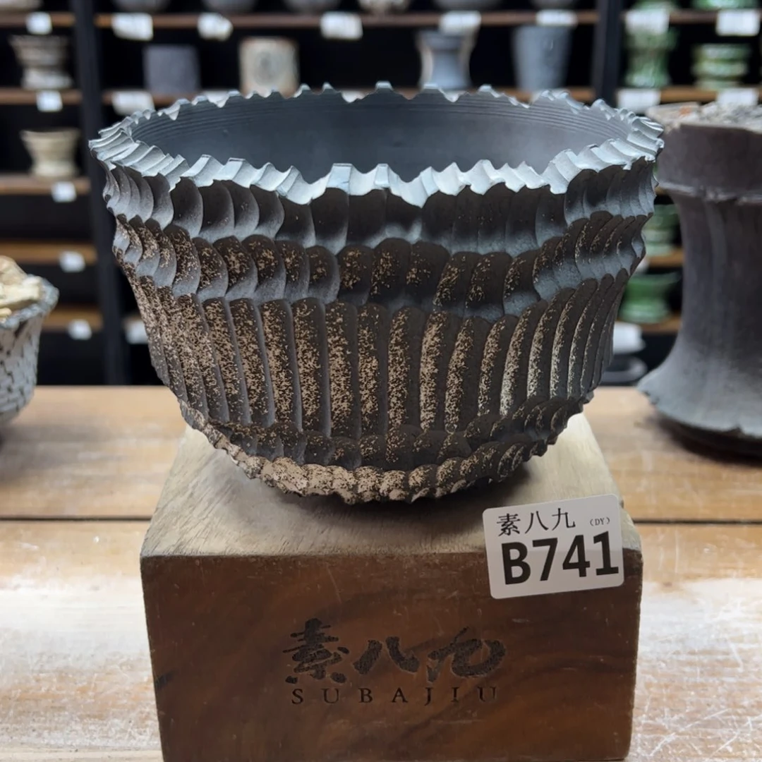 素八九陶瓷内口15.5高11.5