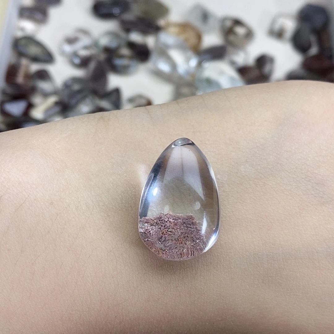 未镶嵌颈饰水晶小*@水晶