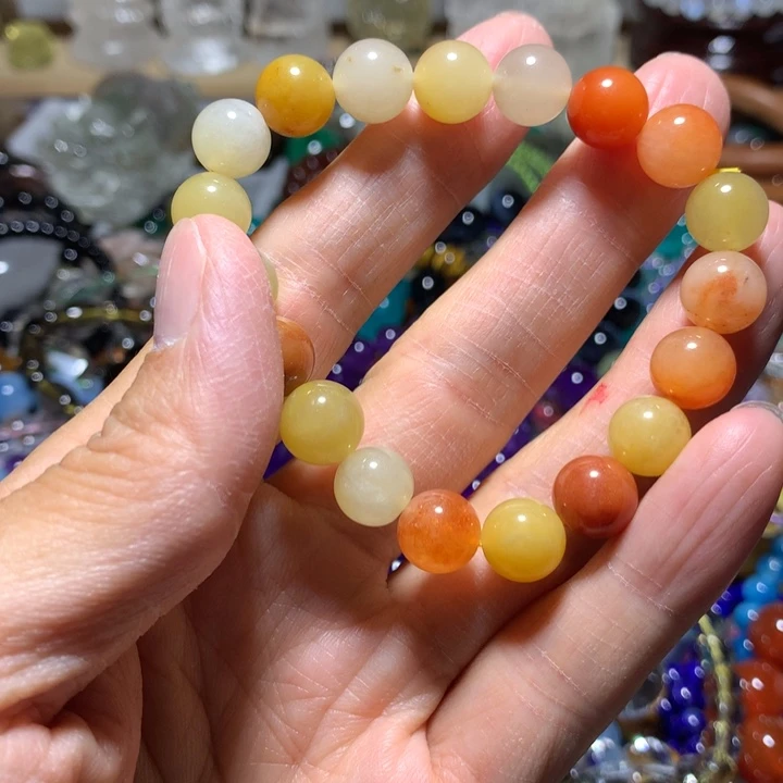 玛瑙/玉髓手链未镶嵌10mm手串