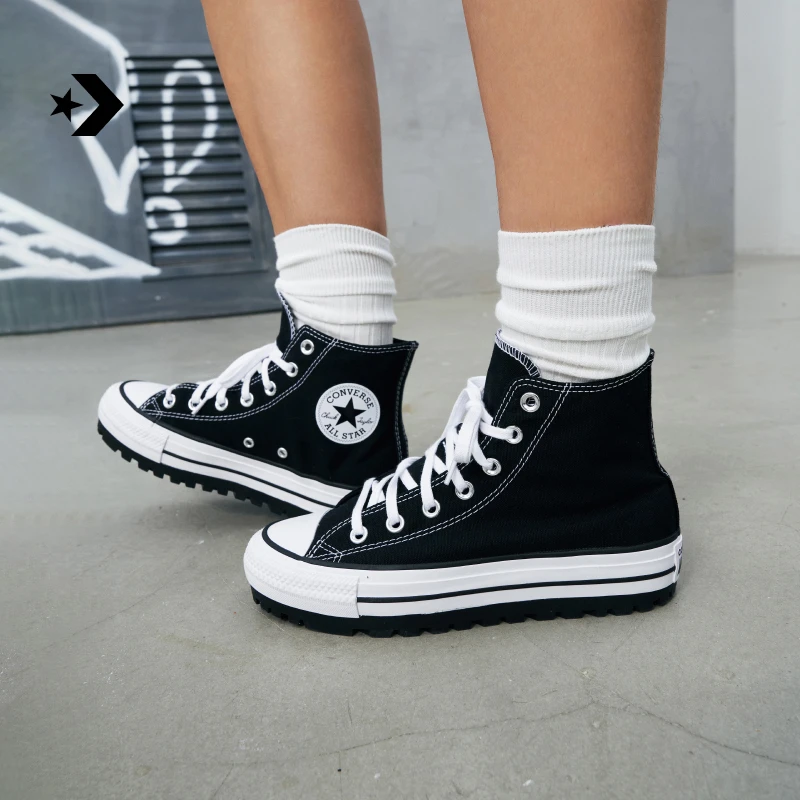 匡威厚爪AllStarCityTrek男女帆布休闲靴CONVERSE A06776C