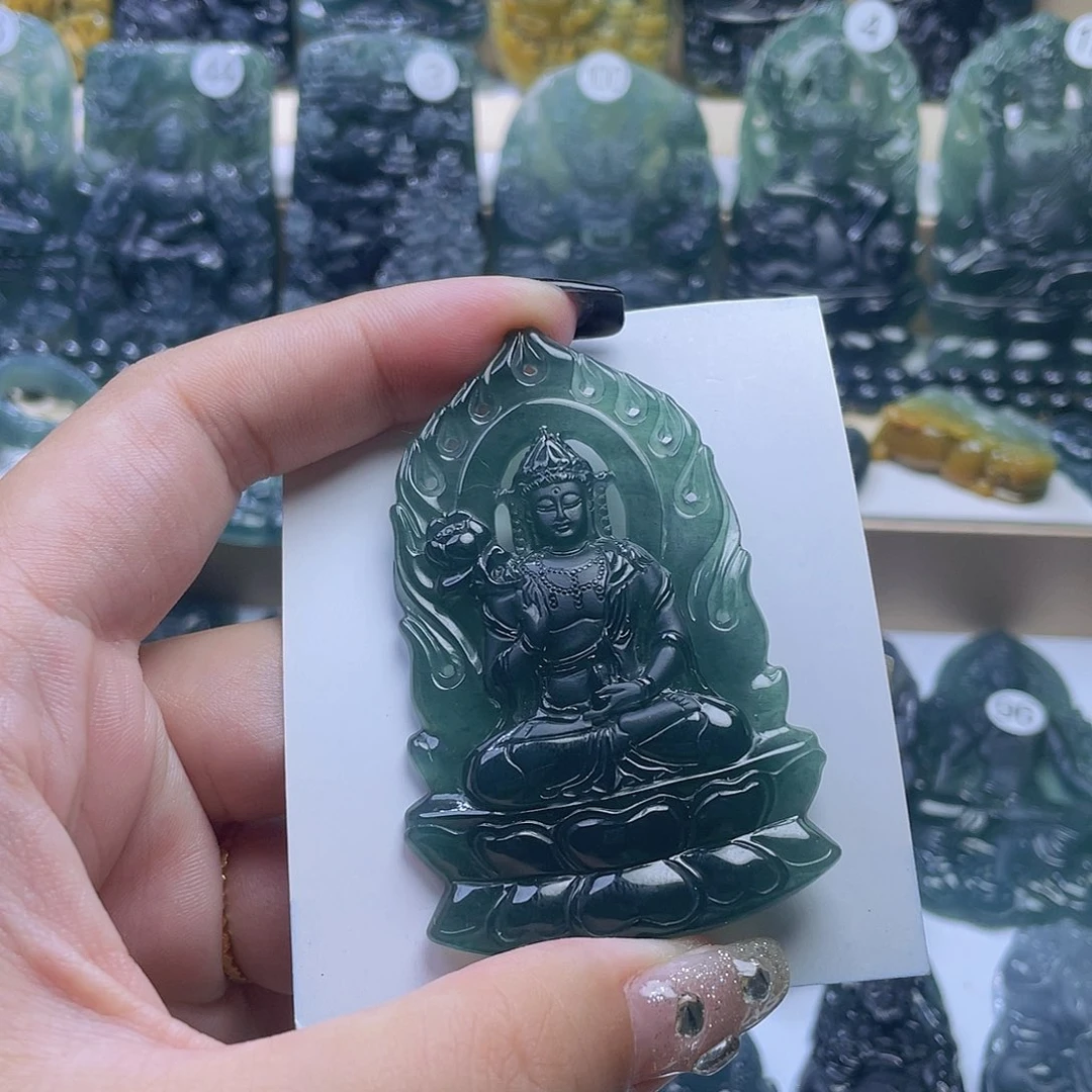 马***泽翡翠未镶嵌颈饰翡翠未镶嵌