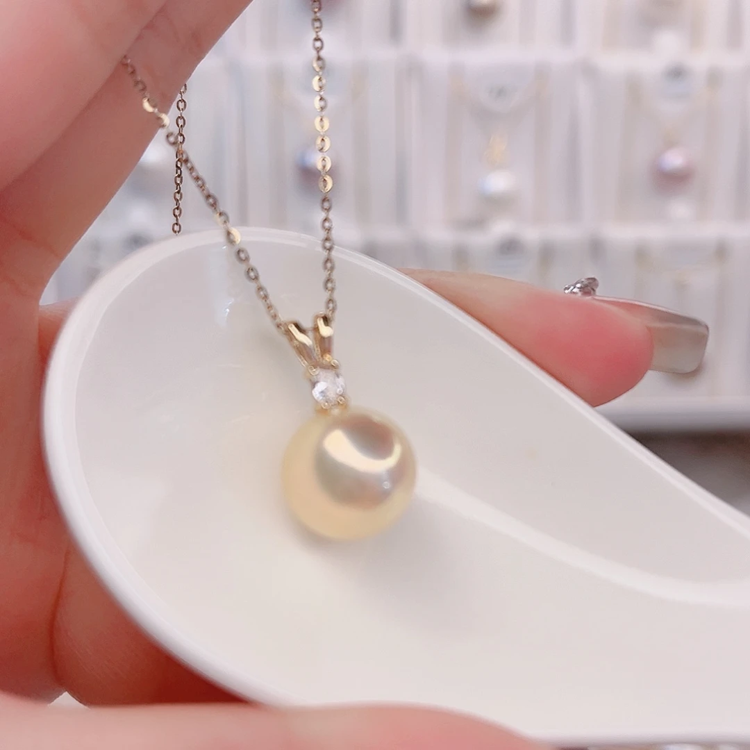 淡水珍珠未镶嵌吊坠(赠链)