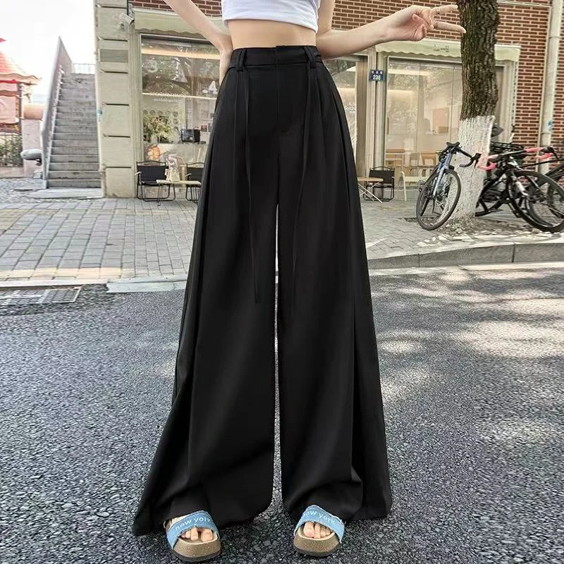 85017 韩系简约百搭西装裤（s裤长102）