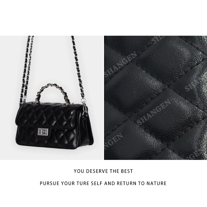 【尚恩CC】GQ-80931-黑色-轻奢时尚女士新款手提单肩斜挎包