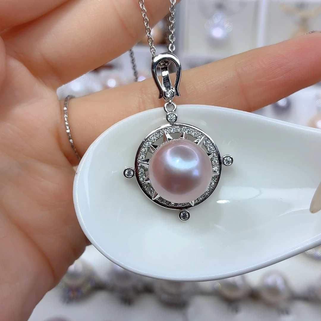 淡水珍珠合金颈饰F