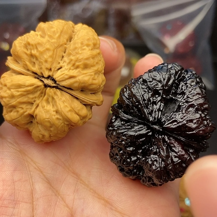 【闪购商品】把件文玩核桃42尺蝴蝶蟾