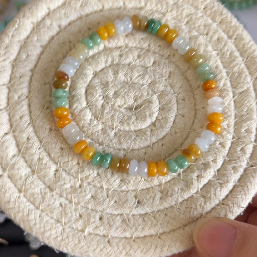 翡翠未镶嵌手链翡翠